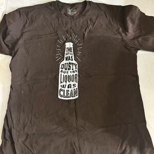 Brown Graphic Tee Jerry Garcia